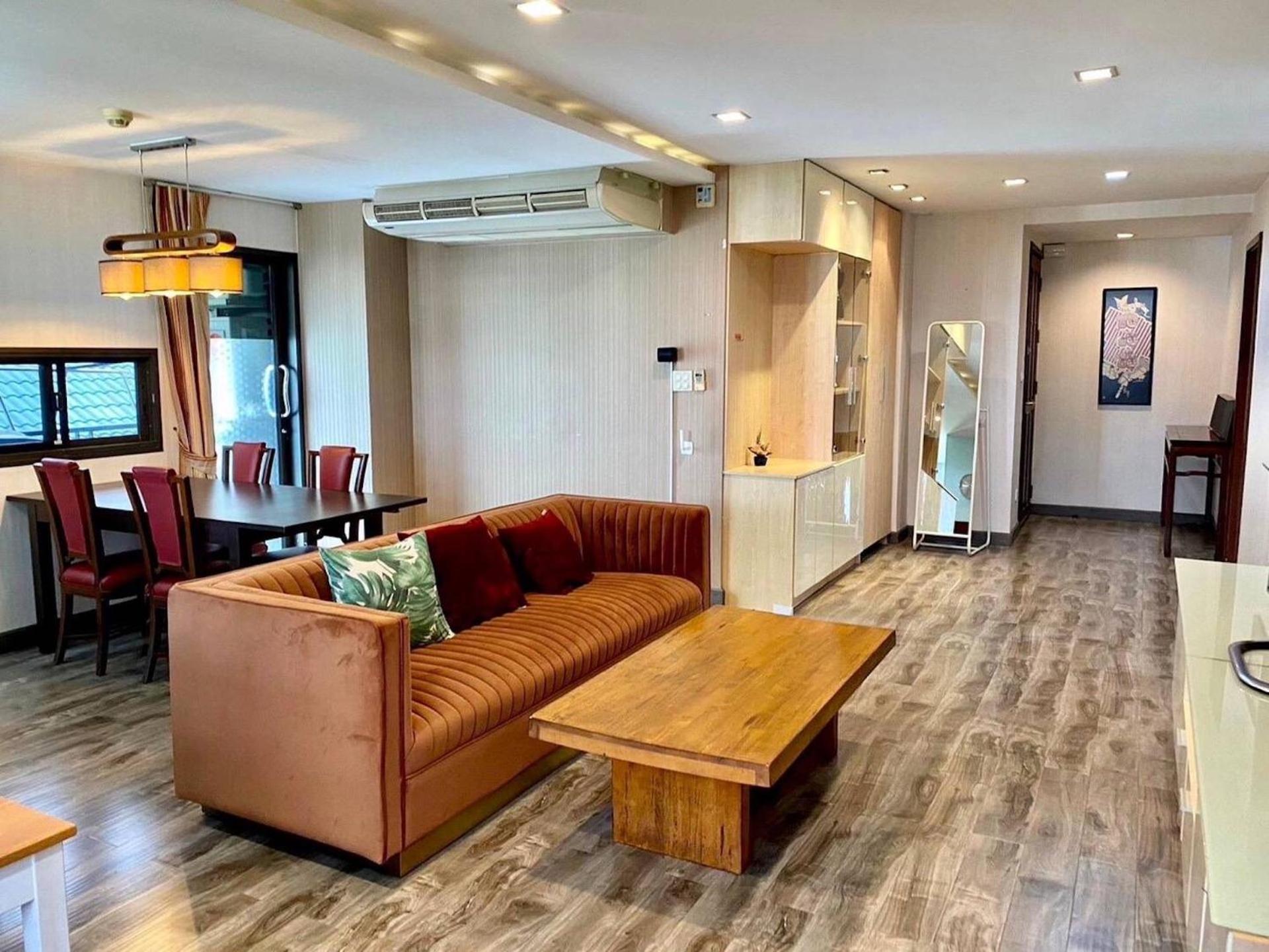 W8 2 Plus Bedroom Luxury Private Floor Penthouse In Central Bkk * Banguecoque