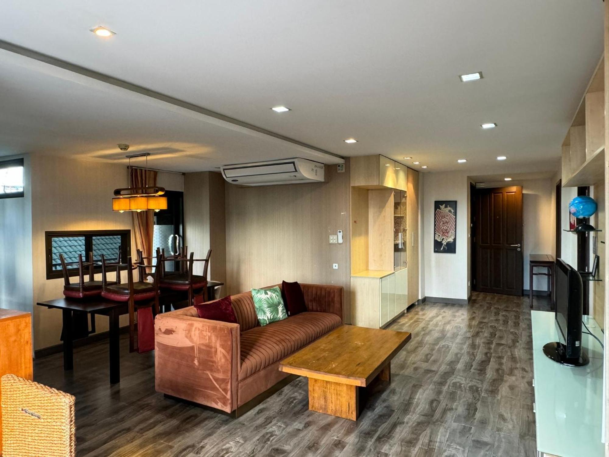 W8 2 Plus Bedroom Luxury Private Floor Penthouse In Central Bkk Apartamento *